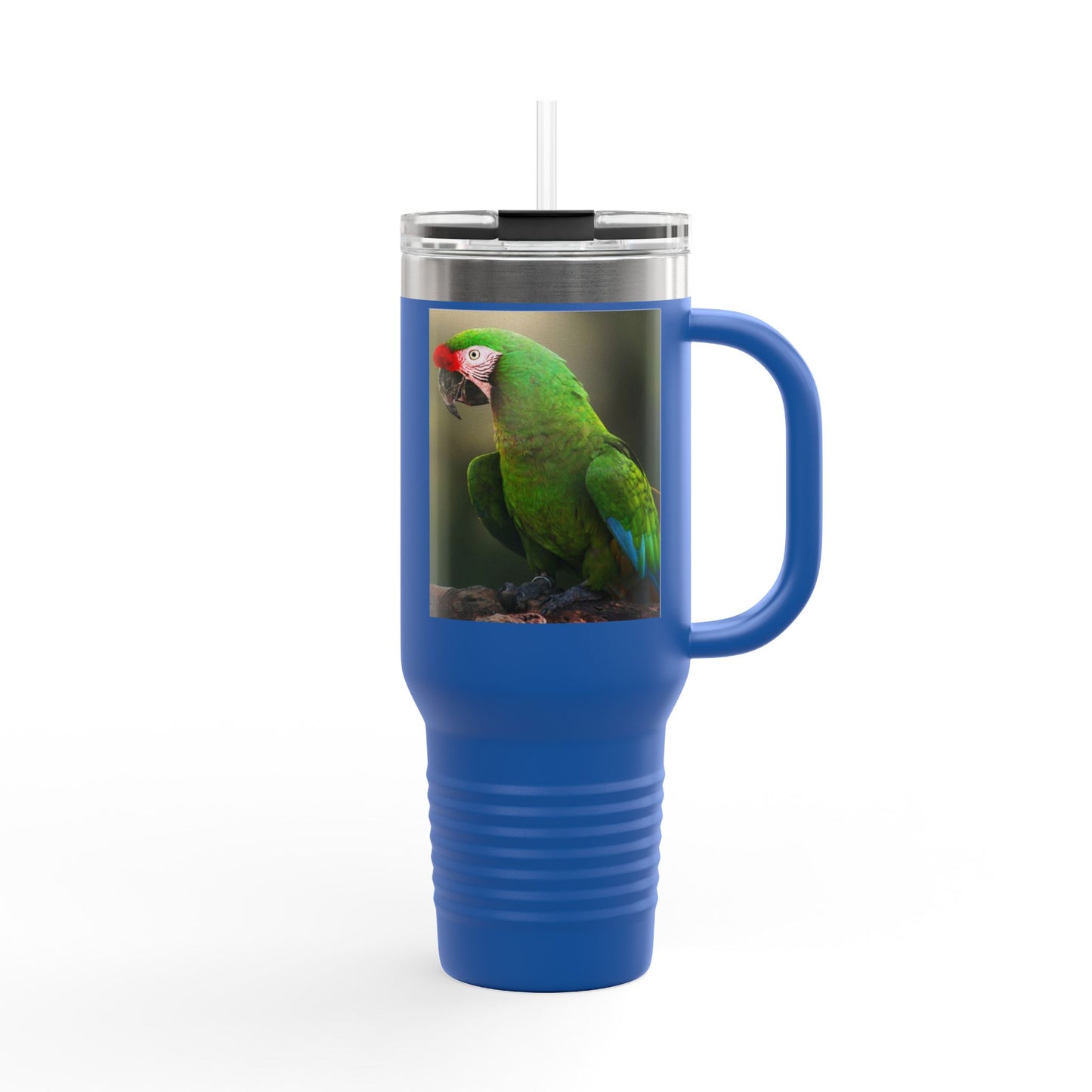 Tropical Parrot Insulated Travel Mug - 40oz Adventure Companion