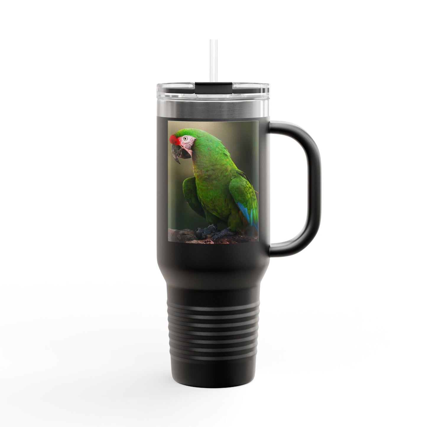 Tropical Parrot Insulated Travel Mug - 40oz Adventure Companion