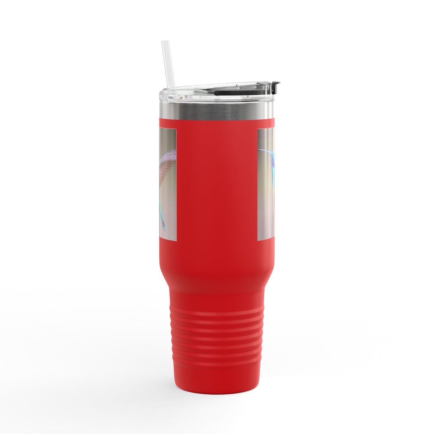 Eco-Friendly Hummingbird Insulated Travel Mug - 40oz for Hot & Cold Beverages