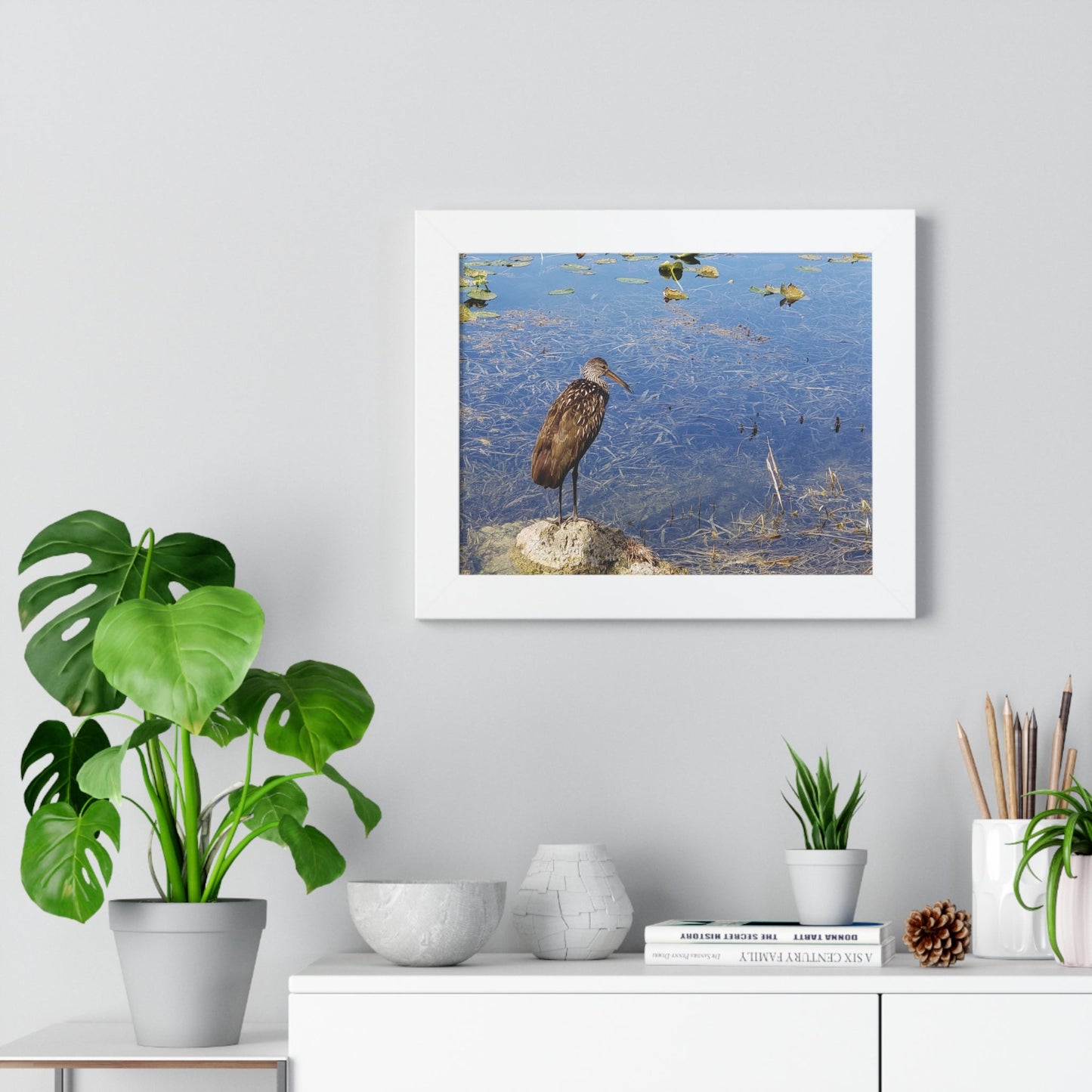 Framed Poster - Florida Wildlife by Vashist Mahadeo