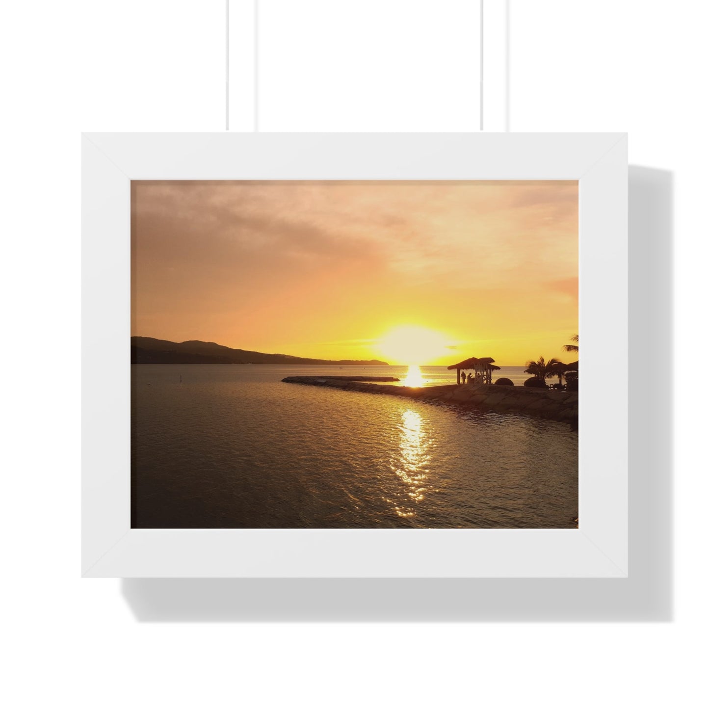 Poster Jamaica Sunset Romantic Lover's by Vashist Mahadeo