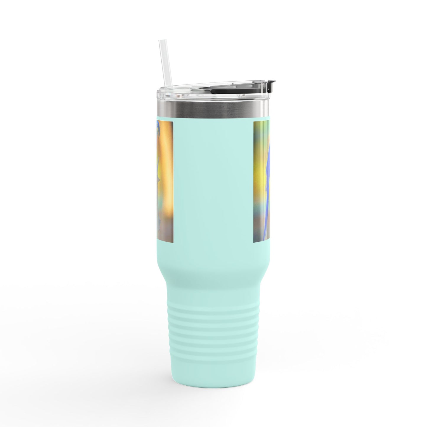 Rio Blue Parrot Insulated Travel Mug - 40oz