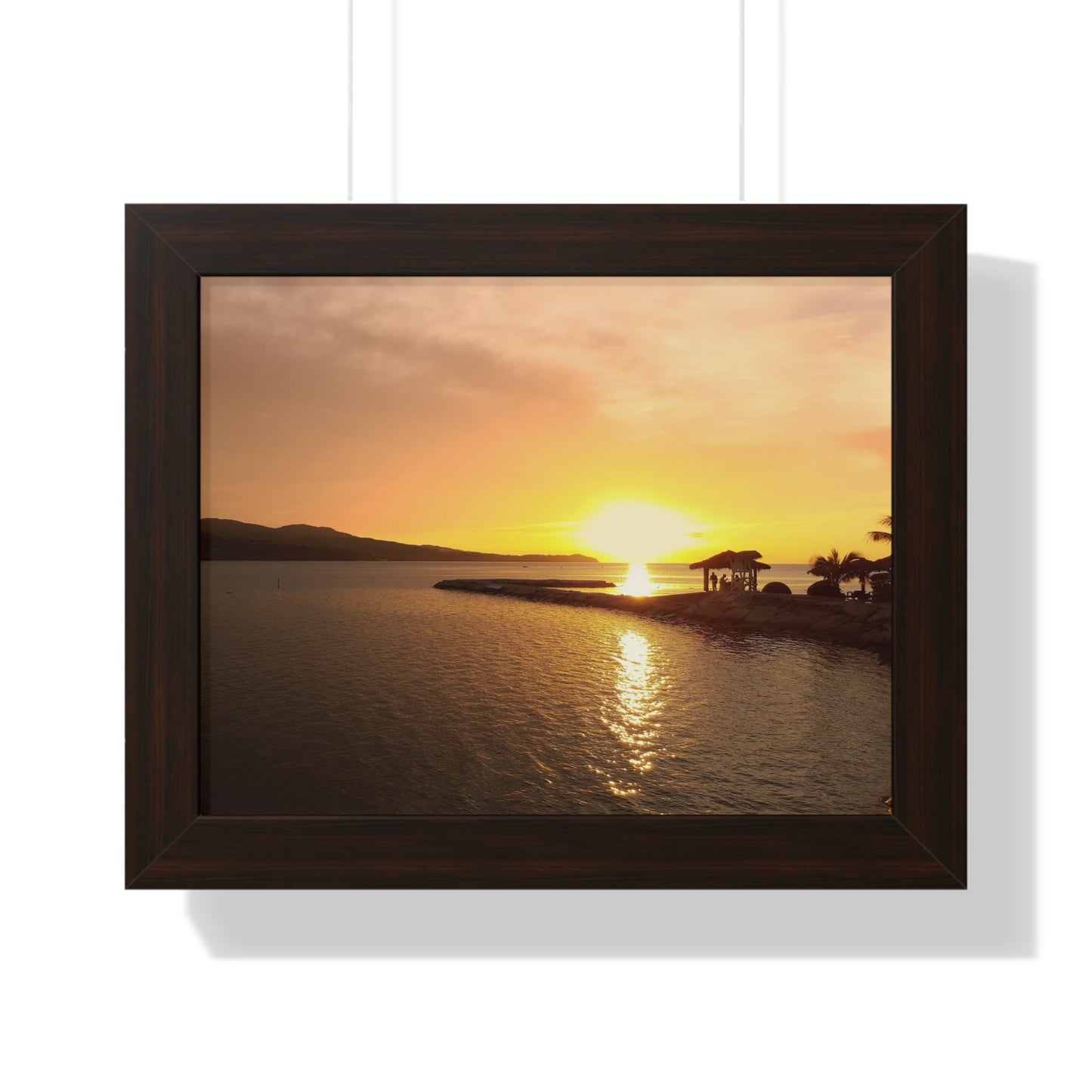 Poster Jamaica Sunset Romantic Lover's by Vashist Mahadeo