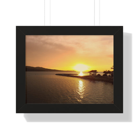 Poster Jamaica Sunset Romantic Lover's by Vashist Mahadeo