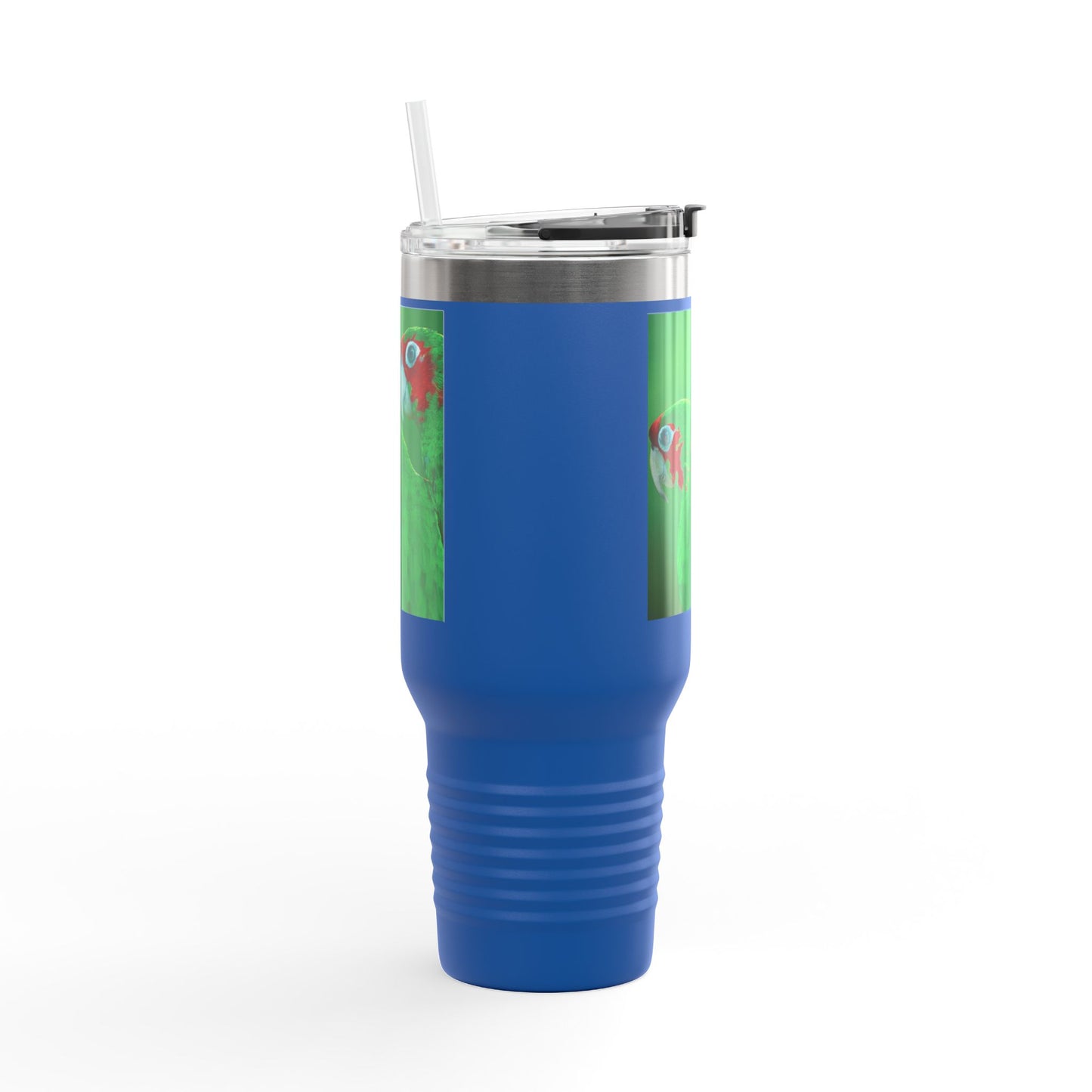 Tropical Parrot Insulated Travel Mug - 40oz, Perfect for Adventures & Gifts