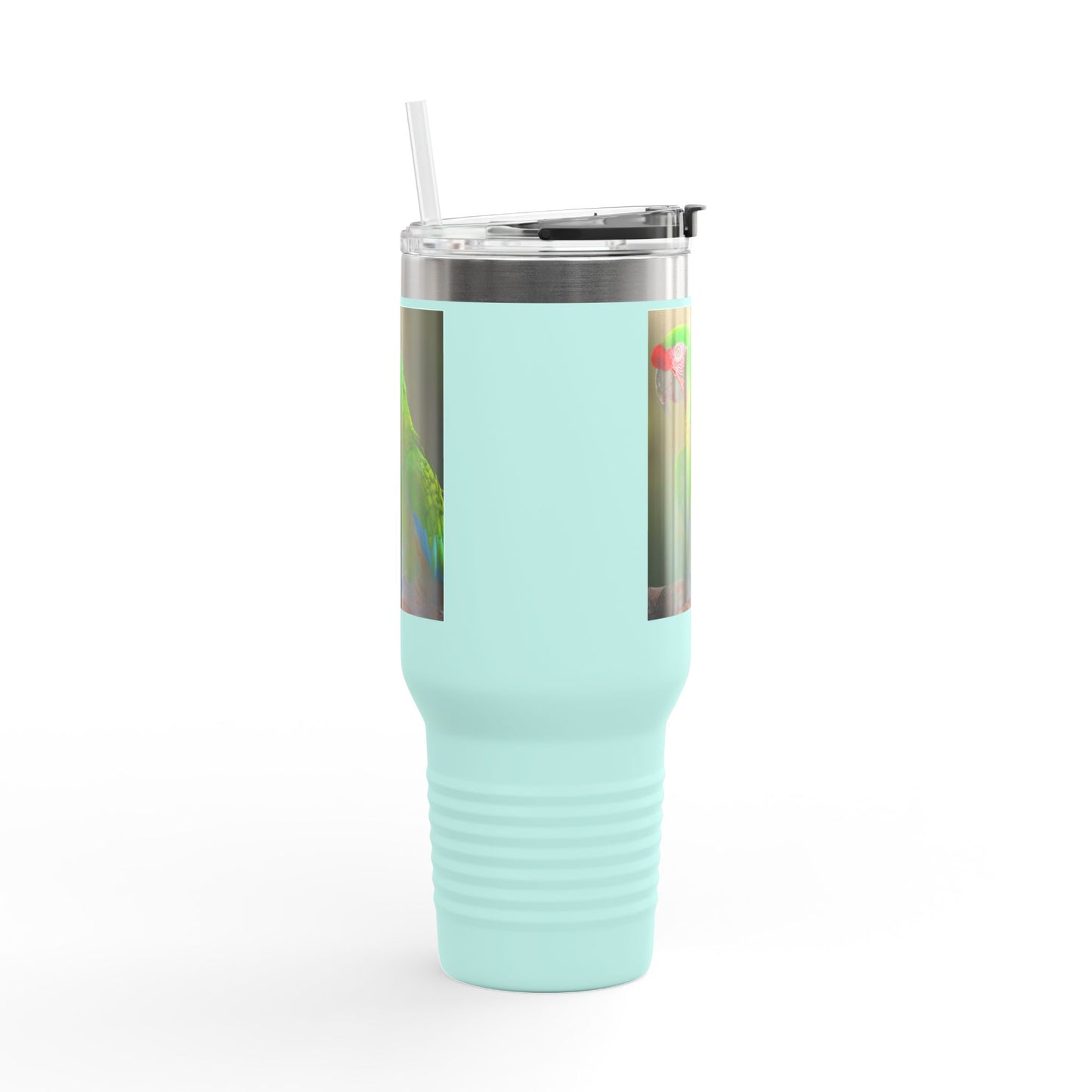 Tropical Parrot Insulated Travel Mug - 40oz Adventure Companion